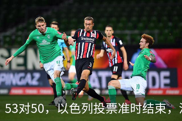 53对50，以色列投票准时结束，没想到内塔尼亚胡遭遇重大挫折